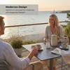 Kettler TUBE Balkon Gastrotisch Alu Klapptisch 70x70 cm Produktbild-Vorschau 4