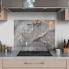 DEQORI Küchenrückwand Glas 80x60 cm 'Elegantes Produktbild-Vorschau 3