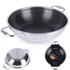Orion Wokpfanne Bratpfanne Pfanne aus Edelstahl COOKCELL Produktbild-Vorschau 1