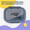 Schmatzfatz Lunchbox, Unterteilte Brotdose für Erwachsene & Produktbild-Vorschau 5