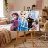 Malvorlage nach Zahlen mit Rahmen „Disney’s Frozen“ 70 x 50 Produktbild-Vorschau 2