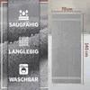 NatureMark 2er Pack DUSCHTÜCHER  70x140cm DUSCHTUCH Produktbild-Vorschau 5