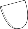 Geberit Urinal-Deckel RENOVA Nr.1 PLAN weiß Produktbild-Vorschau 4