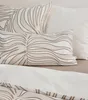 Satin-Bettwäsche - 135 x 200 cm - Beige - Braun - Baumwolle Produktbild-Vorschau 4