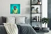 MuchoWow® Poster Affe - Bluse - Blumen - Grün - Porträt Produktbild-Vorschau 4