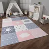 Teppich Kinderzimmer Kinderteppich Kurzflor Rutschfest Produktbild-Vorschau 2