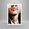 Poster - Poster ohne Rahmen - Öl Mund Frau - 61x91,5 cm - Produktbild-Vorschau 4