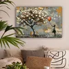 Leinwand Bilder 90x60 cm - Lebensbaum - Graffiti - Produktbild-Vorschau 2