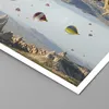 Poster - Poster ohne Rahmen - Surrealismus Flug Luftballons Produktbild-Vorschau 2