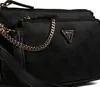 A close-up shot of a black Guess handbag. Anteprima dell’immagine prodotto