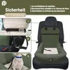 BLUZELLE Hunde Autositz Auto Hundesitz, 2-in-1 Hundebett Produktbild-Vorschau 6