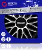 15" Zoll Radkappen Schwarz Silber Radzierblenden Radblenden Produktbild-Vorschau 4