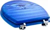 Grafner WC Sitz aus MDF stabile Qualität Blue Drop Produktbild-Vorschau 3