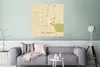 MuchoWow® Poster Karte - Erlangen - Vintage - Stadtplan Produktbild-Vorschau 5
