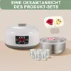 36-Stunden-Joghurtbereiter, 1,2 L digital & Produktbild-Vorschau 2