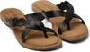 Lazamani Avi Damen Leder-Zehentrenner Black Größe 40 Produktbild-Vorschau 2
