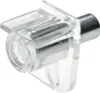 Regalbodenträger Safety transparent Ø 3 mm 20 Stück Produktbild-Vorschau 1