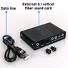 Scheda audio esterna con connessione ottica in fibra Anteprima dell’immagine prodotto 2