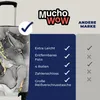 MuchoWow® Koffer Handgepäck Trolley Rollkoffer Kleine Produktbild-Vorschau 6