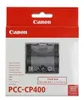 The image shows the retail packaging of a Canon PCC-CP400 paper cassette. Anteprima dell’immagine prodotto