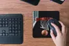MuchoWow® Mauspad Mousepad Ein Basketball neben dem Korb Produktbild-Vorschau 4