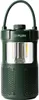 A dark green portable speaker with a clear central section showing the LED light. Anteprima dell’immagine prodotto