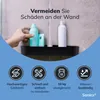 Sanics Duschablage ohne Bohren 2-lagig – Selbstklebendes Produktbild-Vorschau 4