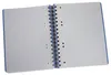 DONAU 7526201-10 Bloc-notes PP Cover - A5, damier, bleu Voir les images du produit 2