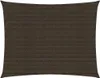 Sonnensegel 160 g/m² Braun 2,5x4 m HDPE , Markisen Design Produktbild-Vorschau 2
