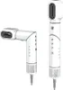 Two views of a white and gray multifunctional hair dryer and styler against a white background. Náhľad obrázku produktu