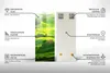 Designer Glasbild - Wandbild - Glas Bild - 50x125 cm - Produktbild-Vorschau 6