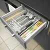 Portaposate e utensili regolabile per cassetto della cucina Anteprima dell’immagine prodotto 2