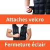 DH FitLife Gilet Lesté Ajustable 20KG – Veste de Voir les images du produit 5
