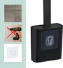 Relaxdays Scopa per WC a parete, da incollare, A x L x P: Anteprima dell’immagine prodotto 5