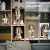 Nachttischlampe mit Touch Steuerung, Dekorative Thinker Produktbild-Vorschau 5