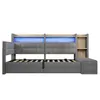 Letto divano Merax Daybett 90x200 cm, divano letto con 2 Anteprima dell’immagine prodotto 10