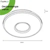 A technical drawing of a ceiling lamp with dimensions indicated. Produktbild-Vorschau