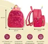 Kinderrucksack Glitzer Pailletten Mädchen, Produktbild-Vorschau 6