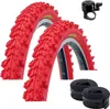 2 x Kenda 24" Pyscho K-829 MTB Fahrradreifen in Rot 50-507 Produktbild-Vorschau 1