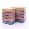 FEBE Handtücher Badetuch 70x140 + 50x100 cm Lila Violett Produktbild-Vorschau 4