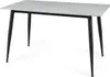 Esstisch JUSEF - 130x70, weiß / schwarz Produktbild-Vorschau 8