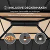 Sunjoy Zedernholz Gazebo / Pavillon 3x4 BRURI - 336cm x Produktbild-Vorschau 12