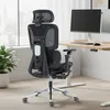 Kancelářská židle HOMCOM – ergonomická židle s Náhled obrázku produktu 2