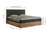 MKS MEBLE Boxspringbett 140x200 mit Bettkasten Eiche, Produktbild-Vorschau 6