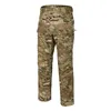 A pair of camouflage cargo pants is shown against a white background. Produktbild-Vorschau