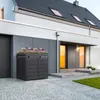 ML-Design cassonetto per rifiuti 2er con tetto vegetale, Anteprima dell’immagine prodotto 10