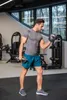 Sada činek Gymtek 20kg s pouzdrem - 2x rukojeti činek - Náhled obrázku produktu 5