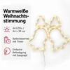 LED Fensterdeko Weihnachten mit Timer und Batterie  Produktbild-Vorschau 2