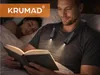 KRUMAD LED lampa na krk, dobíjecí lampa na krk se 3 režimy Náhled obrázku produktu 2