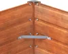 vidaXL Hochbeet Rostig 100x100x77 cm Cortenstahl Produktbild-Vorschau 6